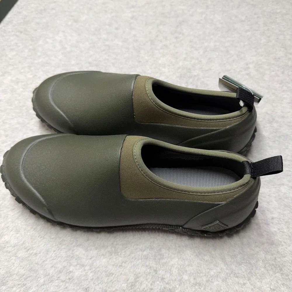 Muck Boot Company Muckster II Low Shoes Mens 10 Green Waterproof Slip On Clog